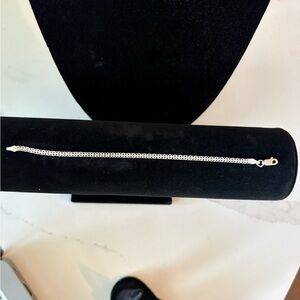 Solid 925 Silver Link Bracelet